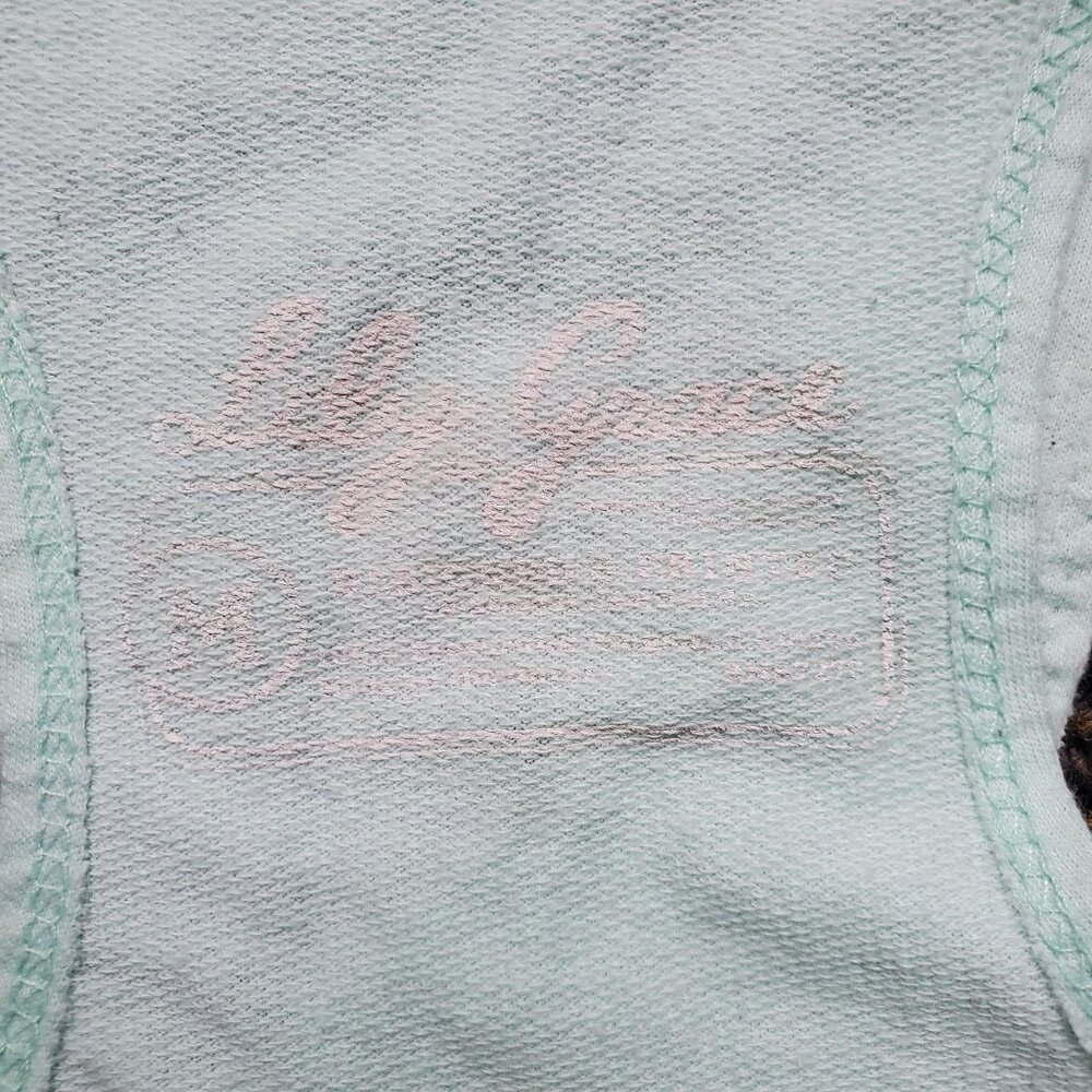 Lily Grace Women's Bee Calm Bee Grateful Tank Top Mint Green Size Medium - Picture 9 of 11